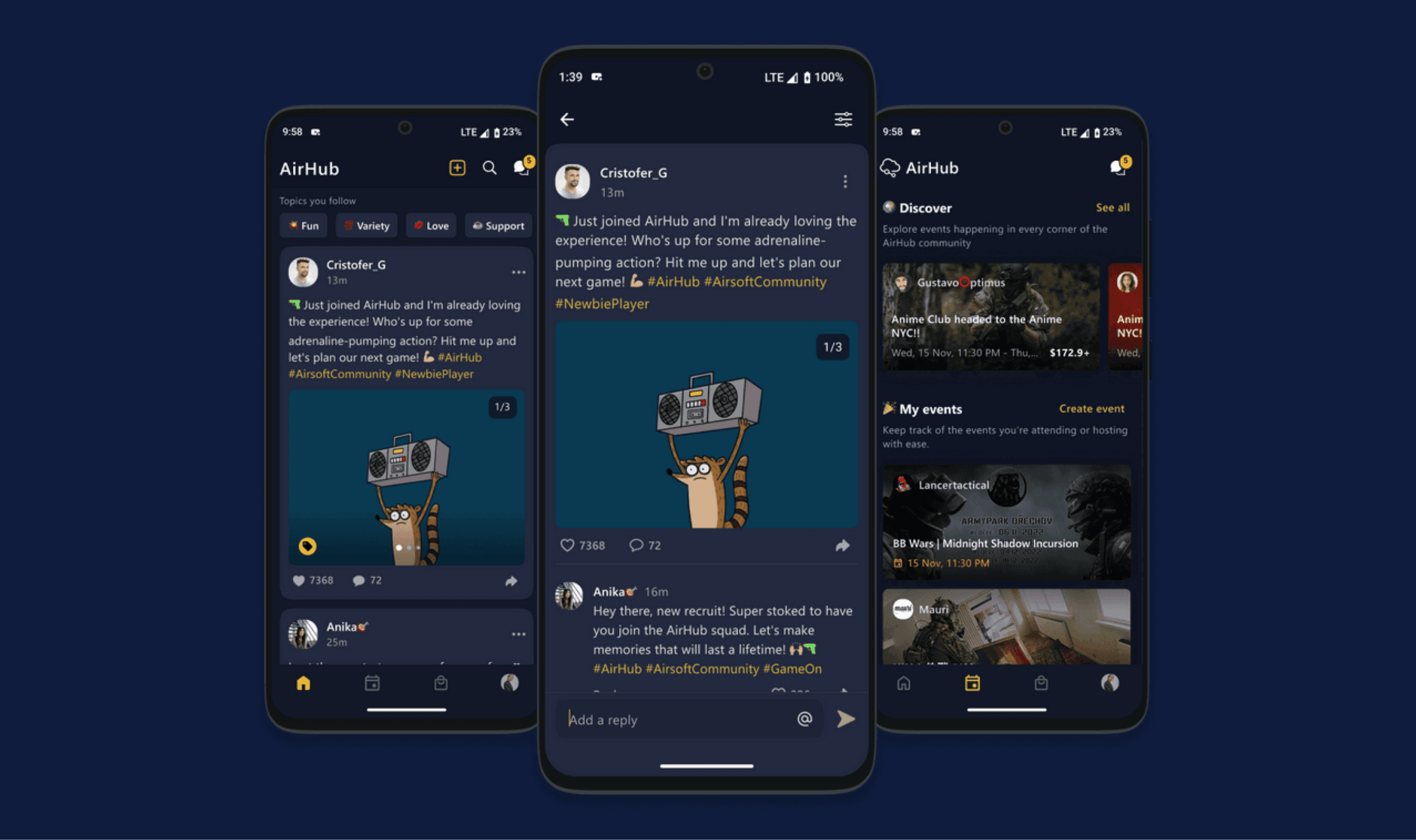 Airhub preview